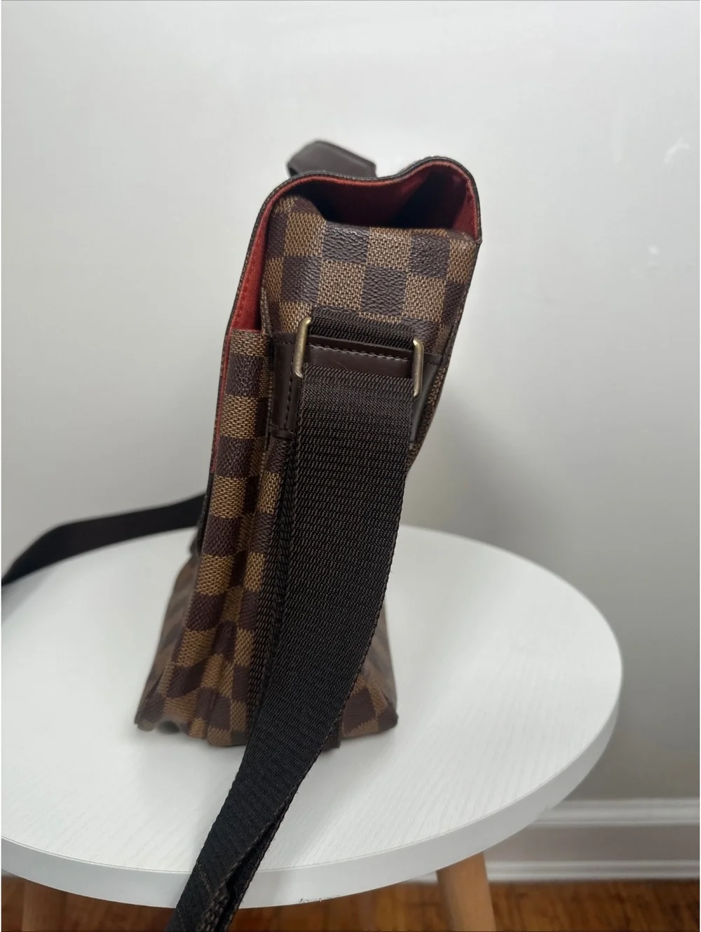 Louis Vuitton Broadway Messenger Bag Damier Ebene Canvas
